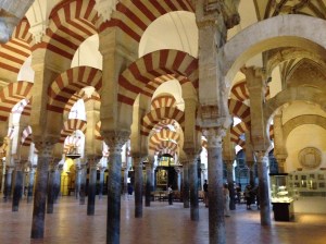 Mezquita de Cordoba -  first a Mosque; now a Cathedral