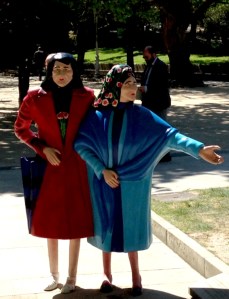 Las Dos Marias welcome the weary to their holy city...