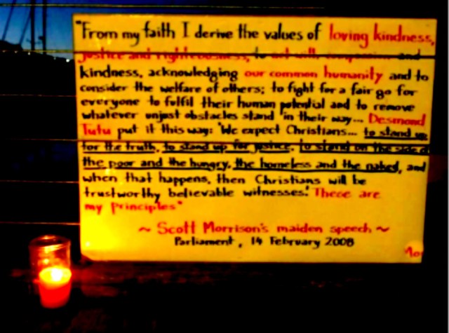 I can't think better way to teach the meaning of hypocrisy