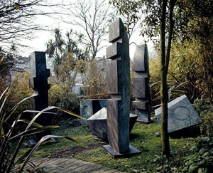 In Barbara Hepworth's garden