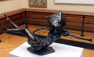 Woman in bomb blast. Image by Rachael -  Glass Win