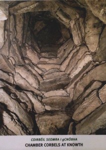Typical passage tomb ceiling 