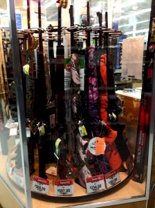 Display case, Walmart, Johnson City