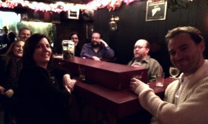 Marie’s Crisis at 59 Grove Street (near Christopher Street) "...a filthy fascinating and fun filled gay bar with a pianist who plays show tunes and all the guests are expected to sing along...." Which we did. Thank you, Akwa!